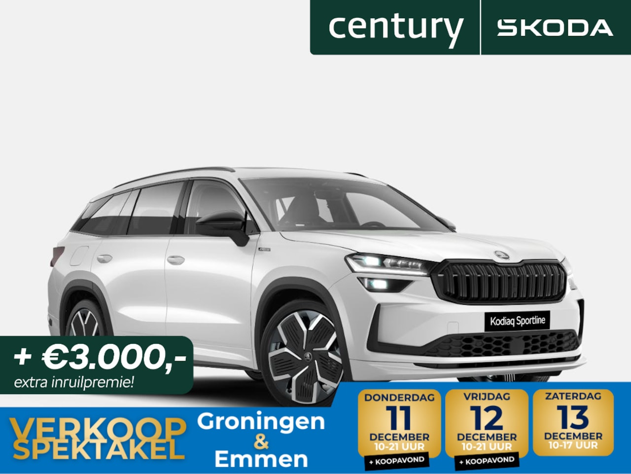 Skoda Kodiaq - Sportline Business 1.5 TSI PHEV 150 kW / 204 PK SU - AutoWereld.nl