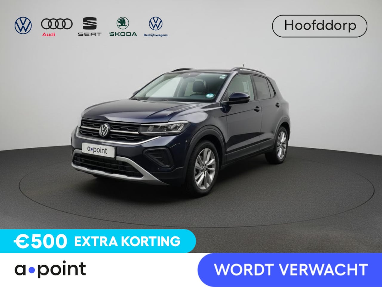 Volkswagen T-Cross - 1.0 TSI Life GOAL 95 pk | Navigatie | Parkeersensoren | Autom. airco | Stoelverwarming | A - AutoWereld.nl