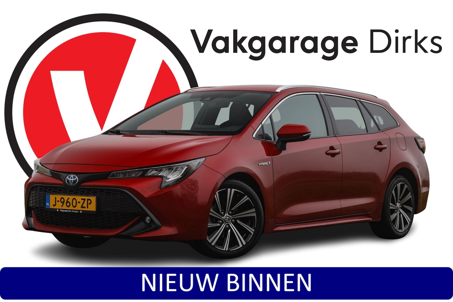Toyota Corolla Touring Sports - 1.8 Hybrid Dynamic ✅ Camera ✅ CarPlay ✅ Stoelverwarming - AutoWereld.nl
