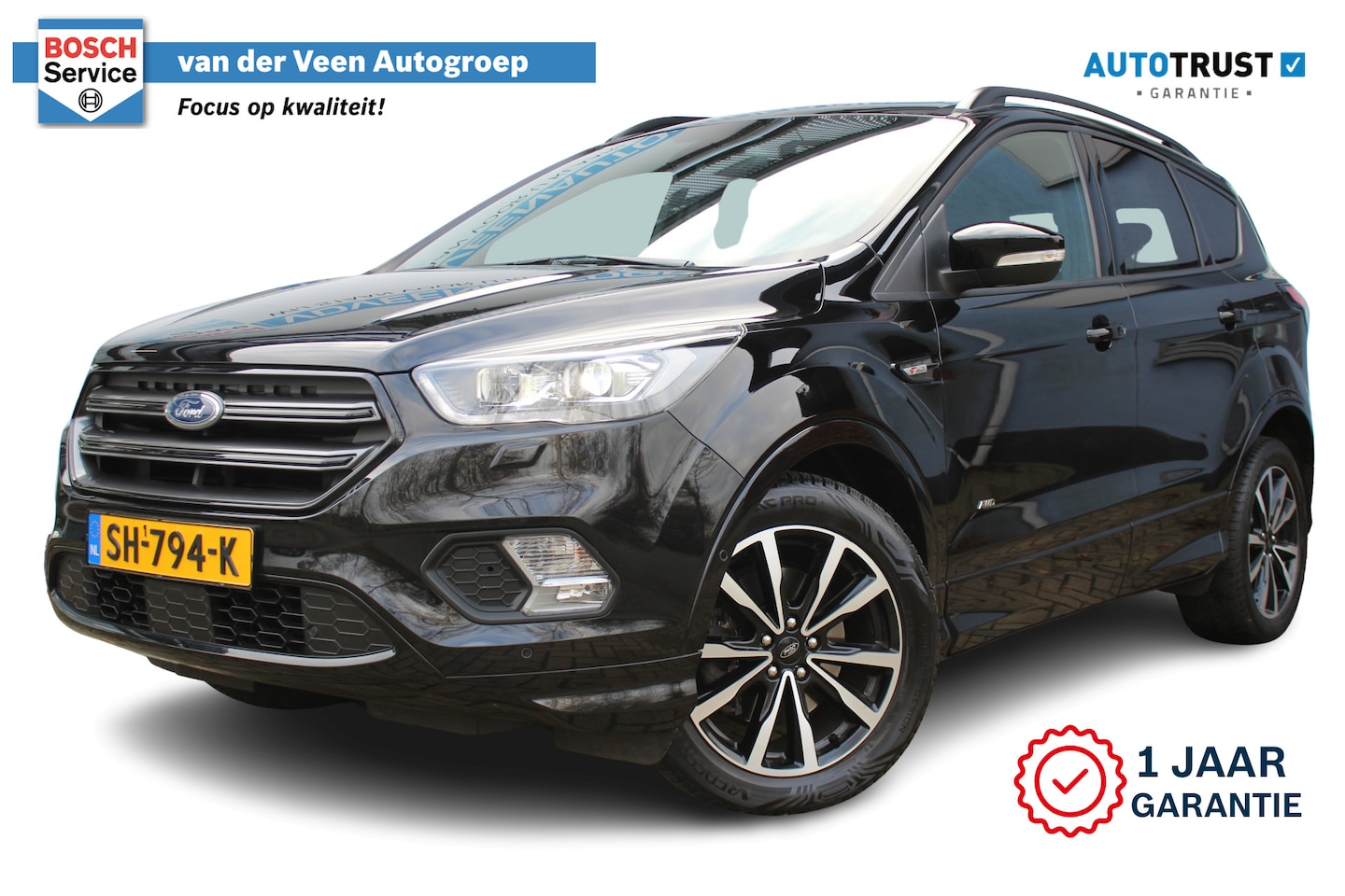 Ford Kuga - AWD 1.5 EcoBoost ST Line 183pk | Incl. 12 maanden Garantie | Panorama dak | SONY Audiosyst - AutoWereld.nl
