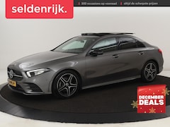 Mercedes-Benz A-klasse - 180d AMG Night | Panoramadak | Trekhaak | Stoelverwarming | Camera | Widescreen | Navigati
