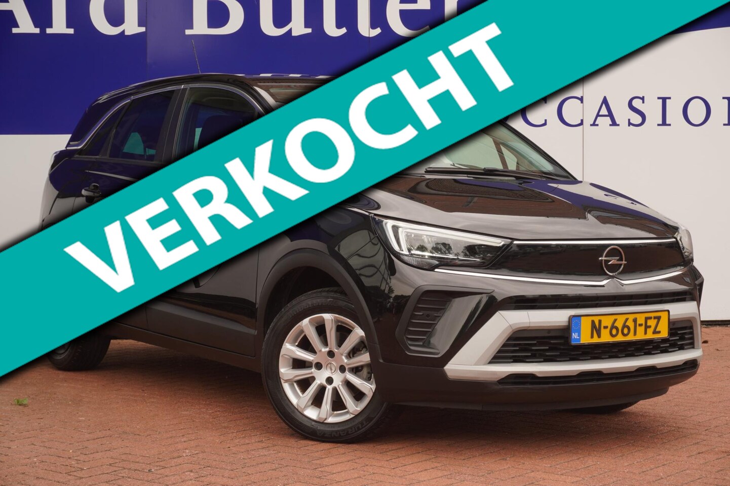 Opel Crossland - 1.2 Turbo Elegance+Navigatie+camera+Led+Half-Leder = UNIEK 1300 KM !!! - AutoWereld.nl