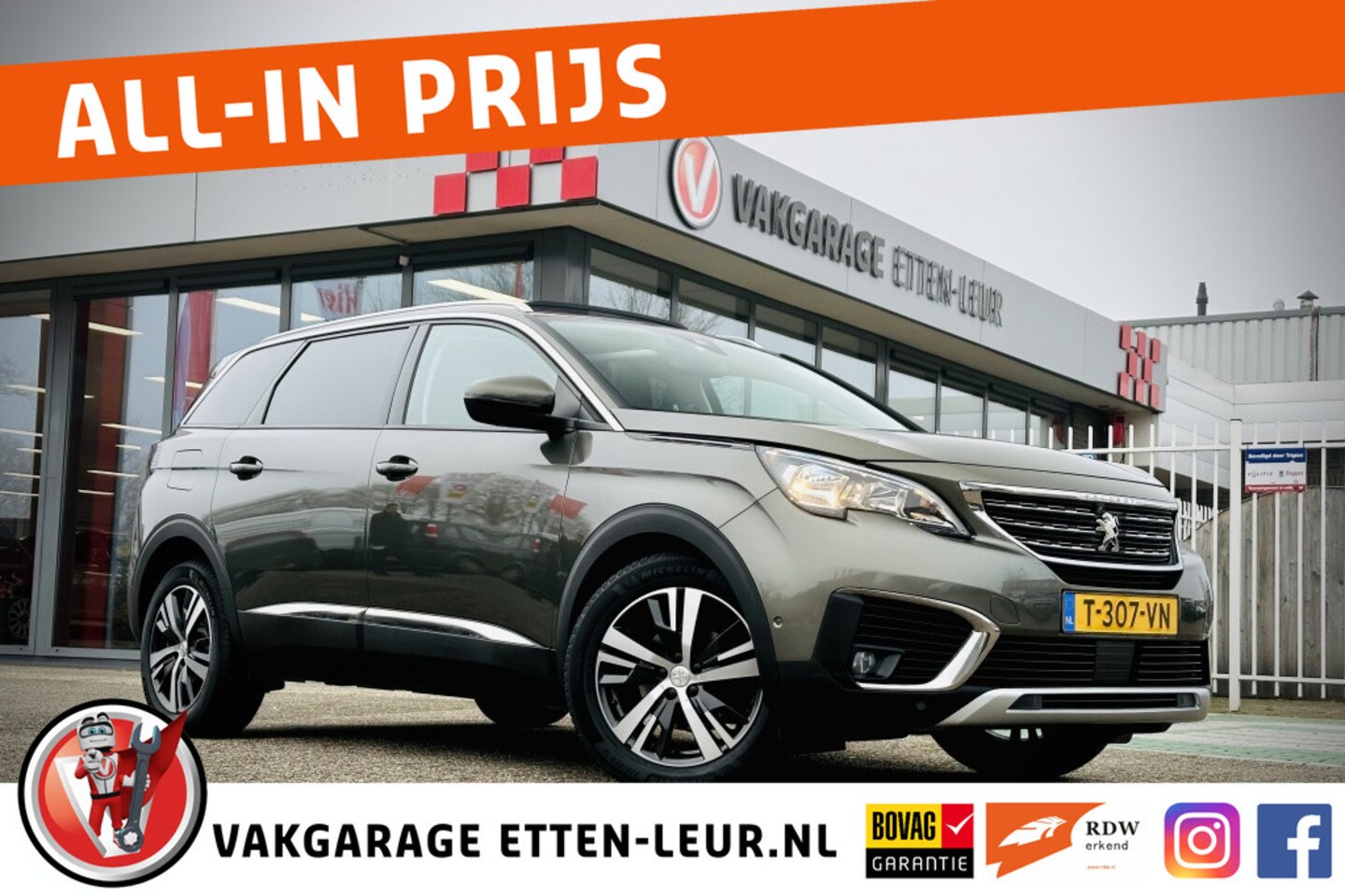 Peugeot 5008 - 1.2 Crossway | TREKHAAK | SCHUIFDAK | 7 PERSOONS - AutoWereld.nl