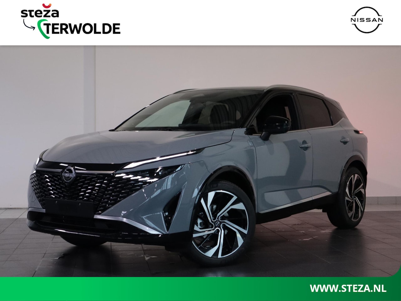 Nissan Qashqai - 1.3 MHEV Xtronic Tekna Plus | AUTOMAAT | Lederen Bekl. | Panoramadak | Head-Up | BOSE Audi - AutoWereld.nl