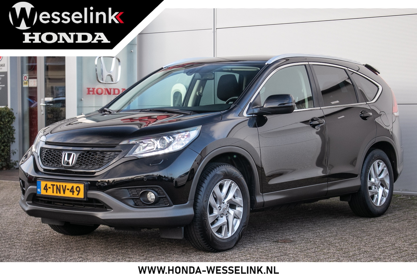 Honda CR-V - 2.0 AWD Elegance - Dealerond. | Parkeersens. V+A | Cruise | Stoelverw. | Trekhaak | Nav - AutoWereld.nl