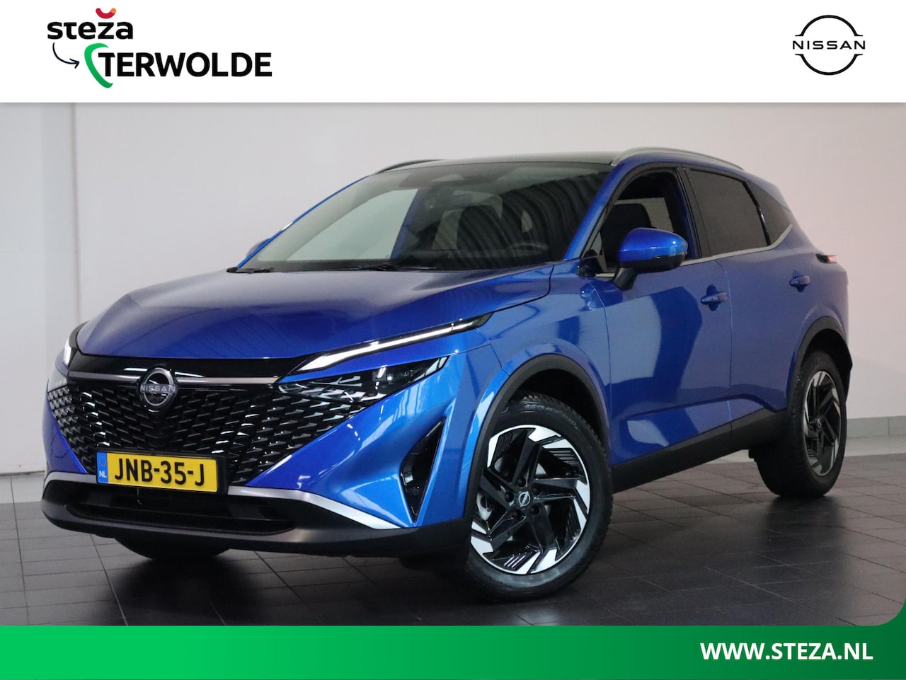 Nissan Qashqai - 1.3 MHEV Xtronic N-Connecta | AUTOMAAT | Panoramadak | Head-Up | Stoel-, Stuur- & Voorruit - AutoWereld.nl