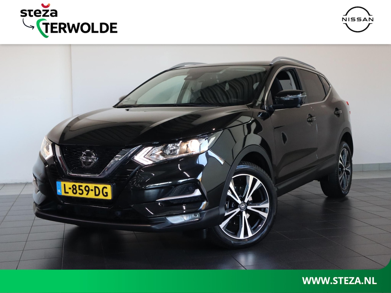 Nissan Qashqai - 1.3 DIG-T N-Connecta | Automaat | Cruise control | 360 camera - AutoWereld.nl