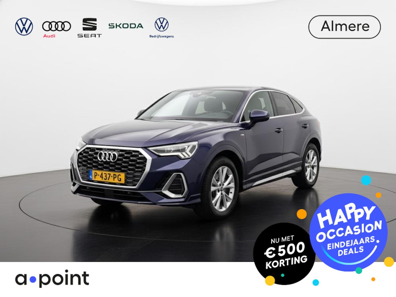 Audi Q3 Sportback - 35 TFSI S Edition 150PK S-tronic | Afgevlakt stuurwiel | S-line in & exterieur | Audi driv - AutoWereld.nl