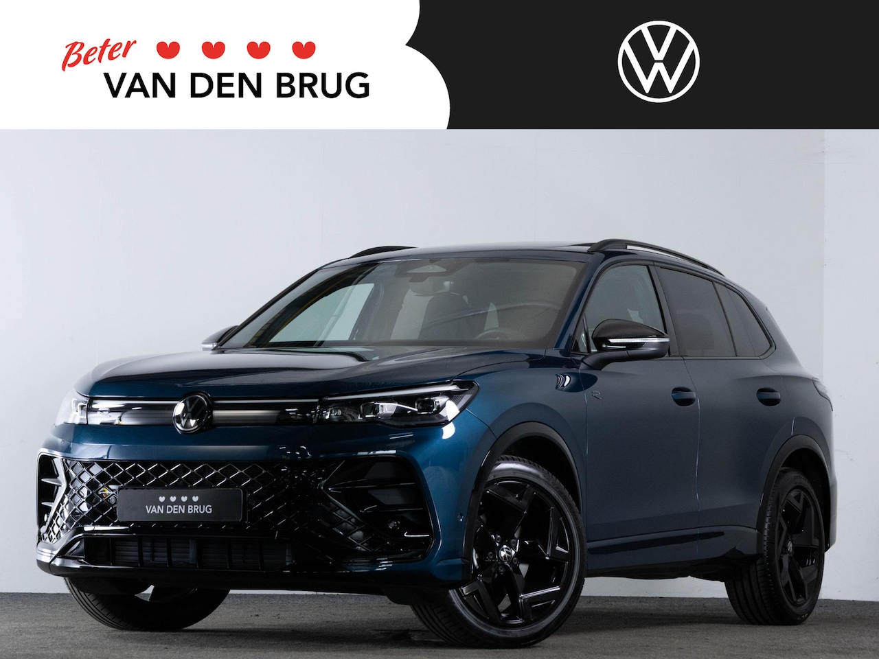 Volkswagen Tiguan - R-Line 1.5 eTSI 150 PK DSG | Black Style | LED Plus | Achteruitrijcamera | Adaptieve Cruis - AutoWereld.nl