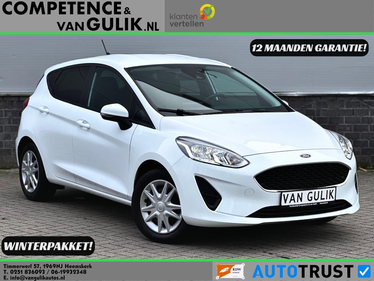 Ford Fiesta - 1.1 Trend | Winterpakket | Cruise control | PDC | Airco | - AutoWereld.nl