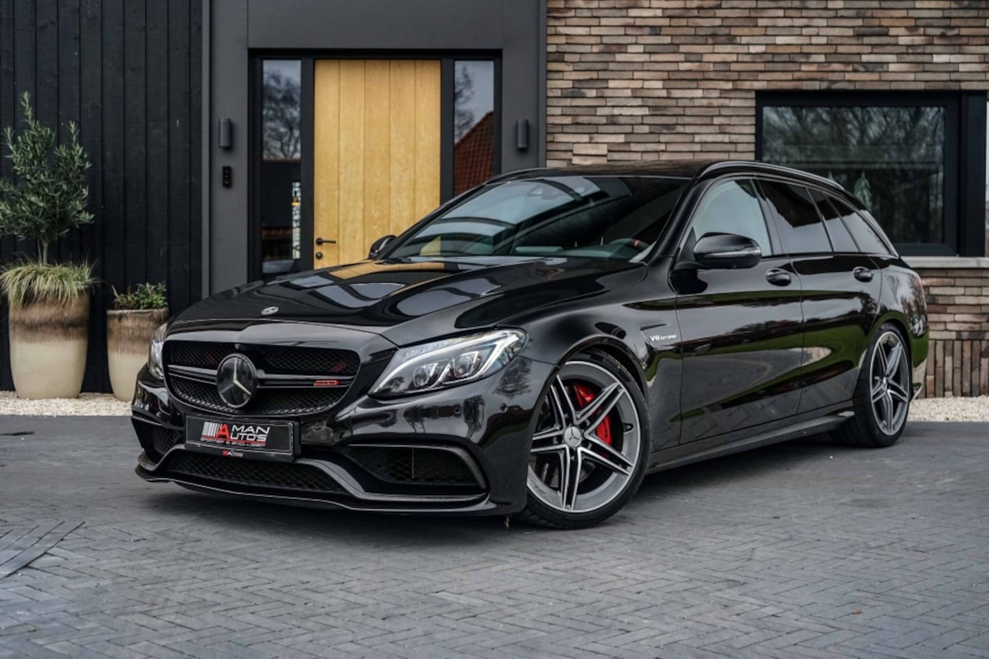Mercedes-Benz C-klasse Estate - C63 AMG Pano/360/KW/Memory/Carbon/Edition1 - AutoWereld.nl