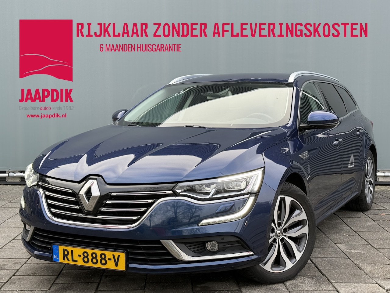 Renault Talisman Estate - BWJ 2018 | 1.5DCI 111PK Intens AUTOMAAT | LEER | STOEL VERW&VENTILATIE | LED | CLIMA | NAV - AutoWereld.nl