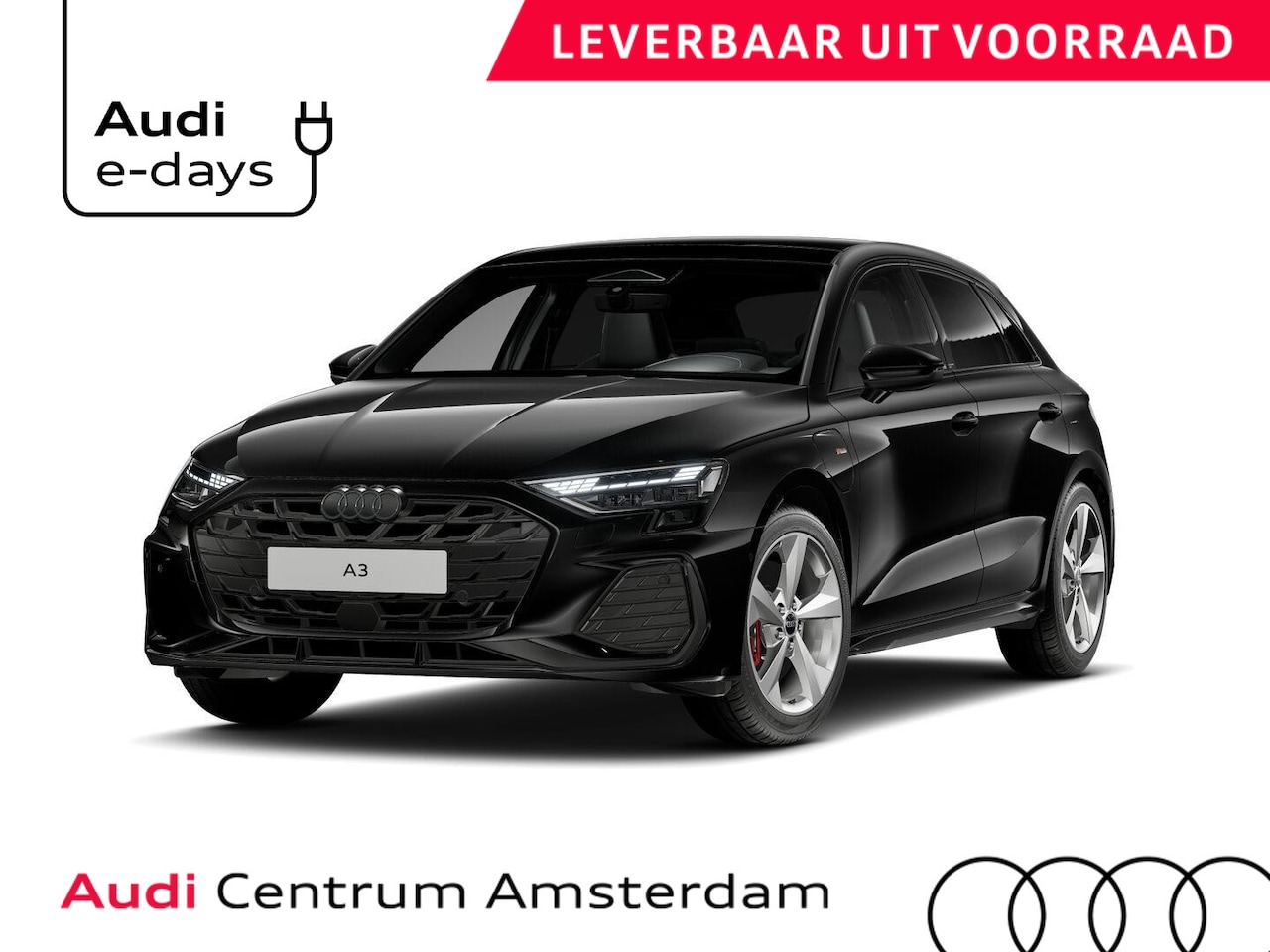 Audi A3 Sportback - S edition Competition 45 TFSI e 272 pk | Glazen panoramadak | Sonos premium 3D | Assistent - AutoWereld.nl