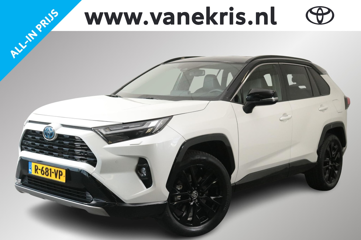 Toyota RAV4 - 2.5 Hybrid AWD Style 2.5 Hybrid AWD Style, Stuur & Stoelverwarming, Apple Carplay/Android Auto, 1650KG trekgewi - AutoWereld.nl