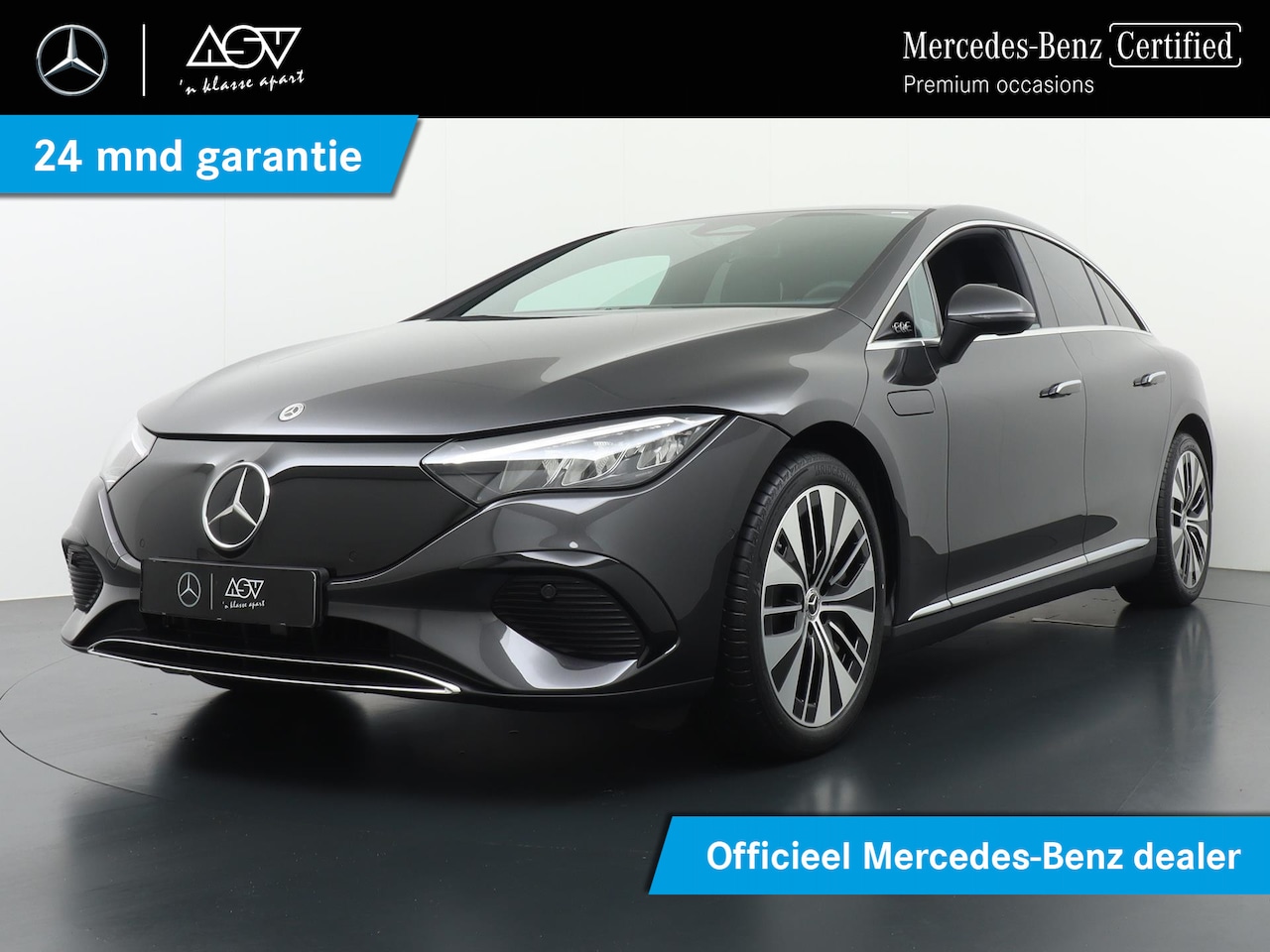 Mercedes-Benz EQE - 300 Business Edition 89 kWh Accu | Trekhaak Wegklapbaar | Alarmsysteem | DAB+ Radio | Appl - AutoWereld.nl