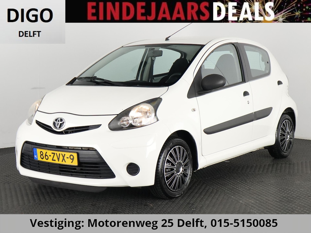 Toyota Aygo - 1.0 VVT-i Comfort . AIRCO . ELEKTRISCHE RAMEN VOOR . RADIO-CD/MP3 SPELER . - AutoWereld.nl