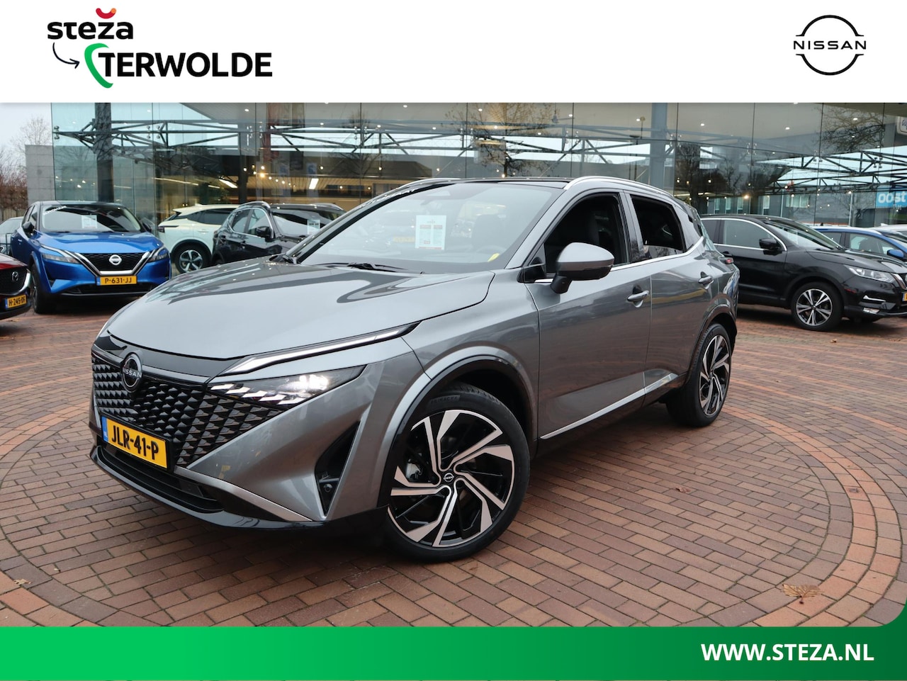 Nissan Qashqai - 1.3 MHEV Xtronic Tekna Plus | AUTOMAAT | Lederen Bekl. | Panoramadak | Head-Up | BOSE Audi - AutoWereld.nl