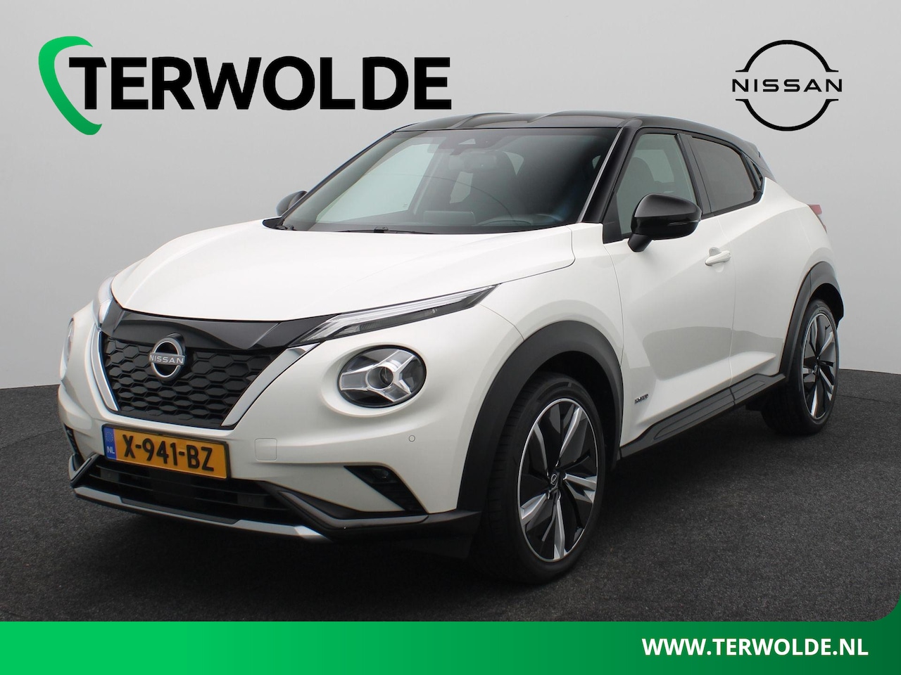 Nissan Juke - 1.6 Hybrid N-Design | Navigatie | Parkeercamera | Keyless Entry | - AutoWereld.nl