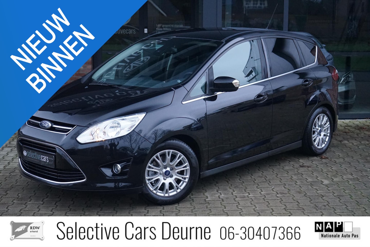 Ford C-Max - 1.6 SCTi Trend 1.6 SCTi Trend , PDC, Trekhaak, Distr. verv, Sony Sound. - AutoWereld.nl