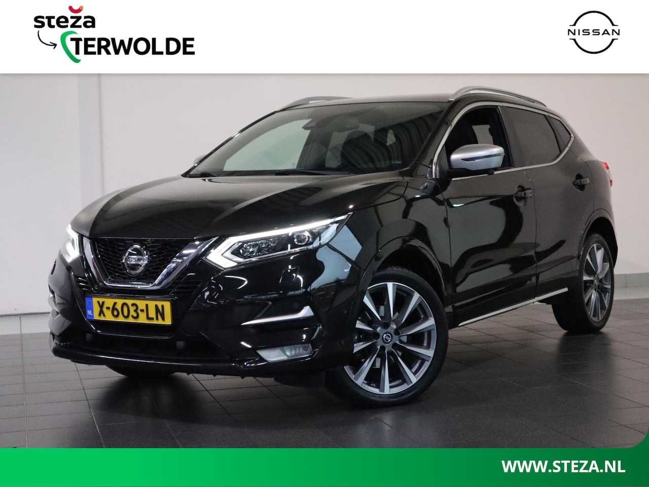 Nissan Qashqai - 1.3 DIG-T Tekna + | AUTOMAAT| Trekhaak | Lederen Bekl. | - AutoWereld.nl