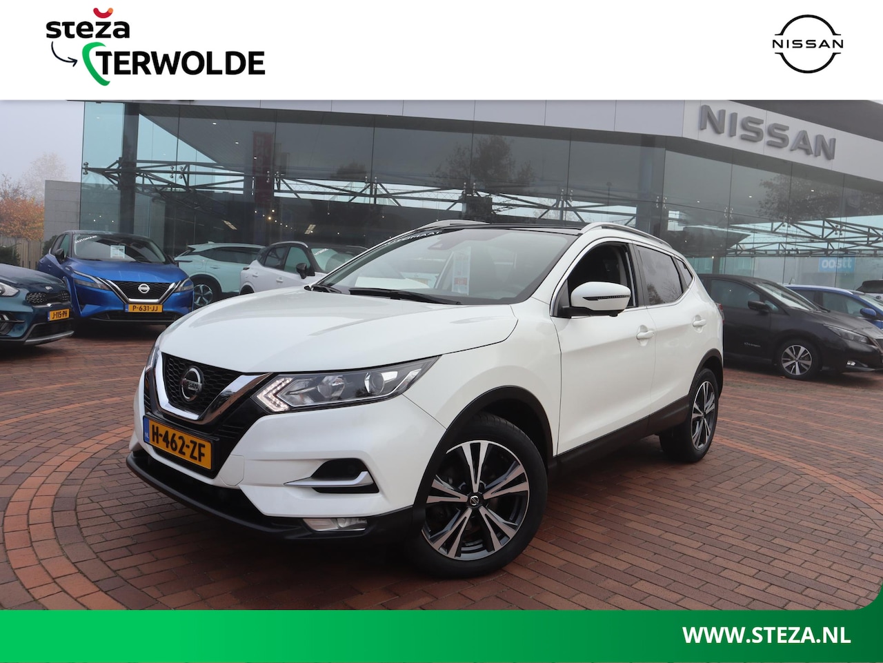 Nissan Qashqai - 1.3 DIG-T N-Connecta | AUTOMAAT | Panoramadak | Trekhaak | - AutoWereld.nl