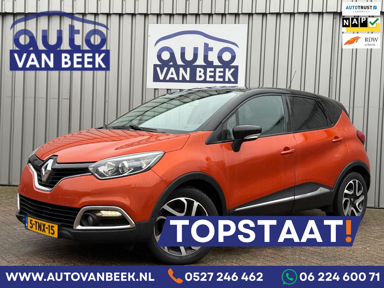 Renault Captur - 1.5 dCi Dynamique Pack Style|Cam|Trekhaak - AutoWereld.nl