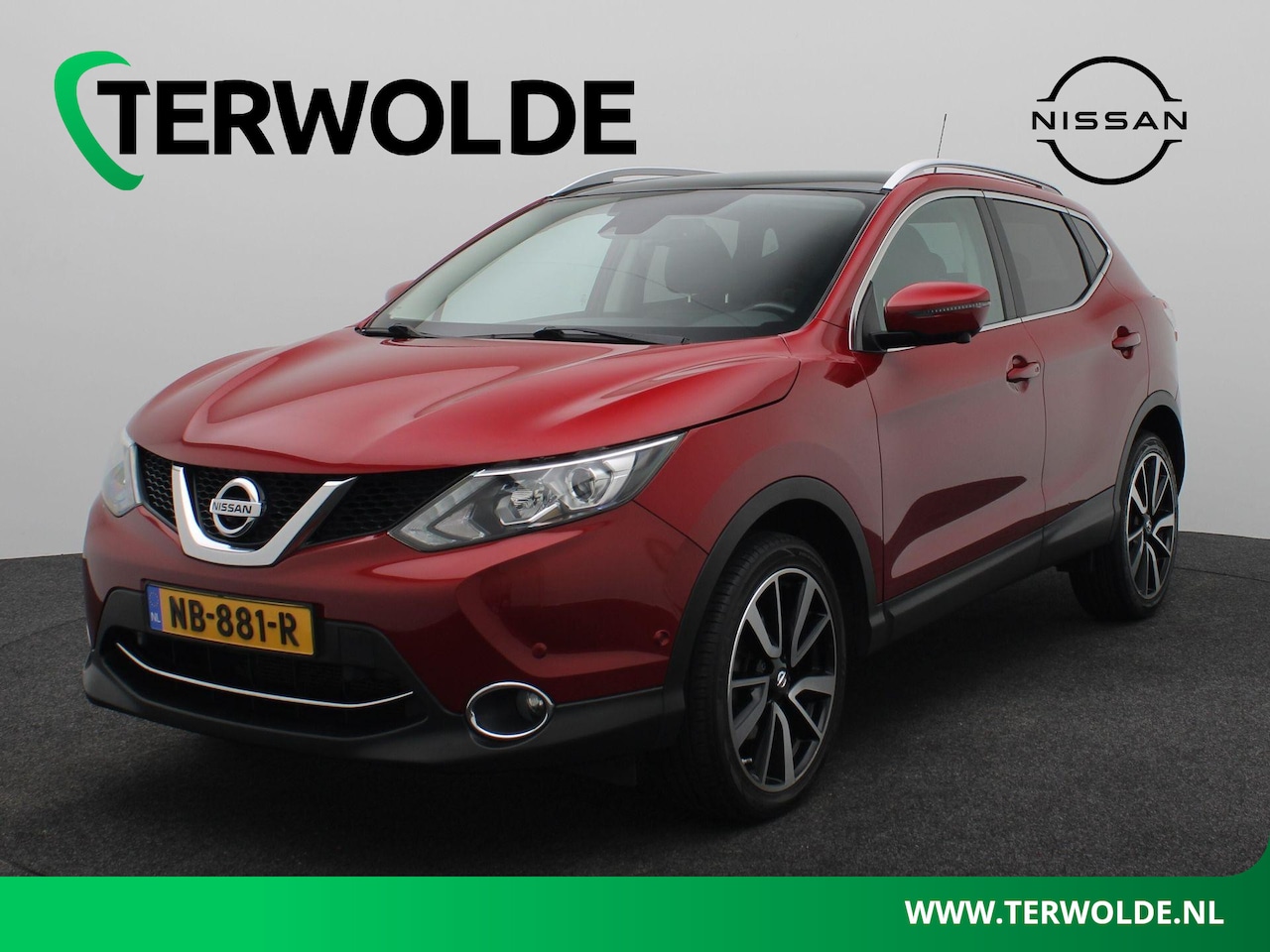 Nissan Qashqai - 1.2 Tekna | Panoramadak | Trekhaak | Lederen Bekl. | Stoelverw. | - AutoWereld.nl