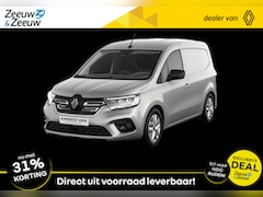 Renault Kangoo E-Tech - Extra L1 22kWh | Nu direct uit voorraad leverbaar met maar liefst 31% Zeeuw & Zeeuw actiek