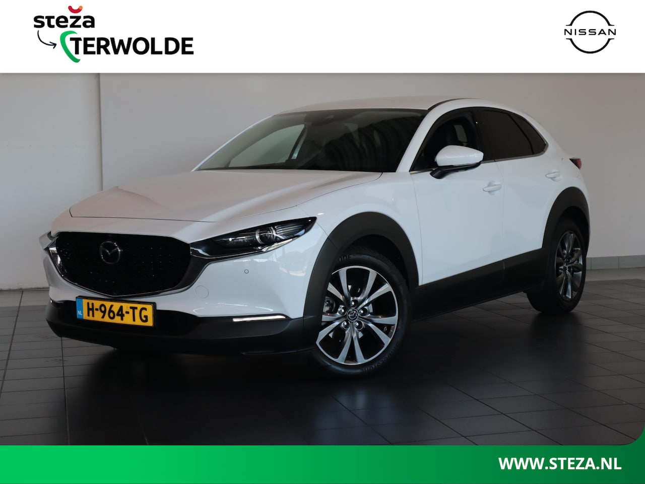 Mazda CX-30 - 2.0 e-SkyActiv-X M Hybrid Luxury | i-Activesense Pack | Lederen Bekl. | Adapt. Cruise | - AutoWereld.nl