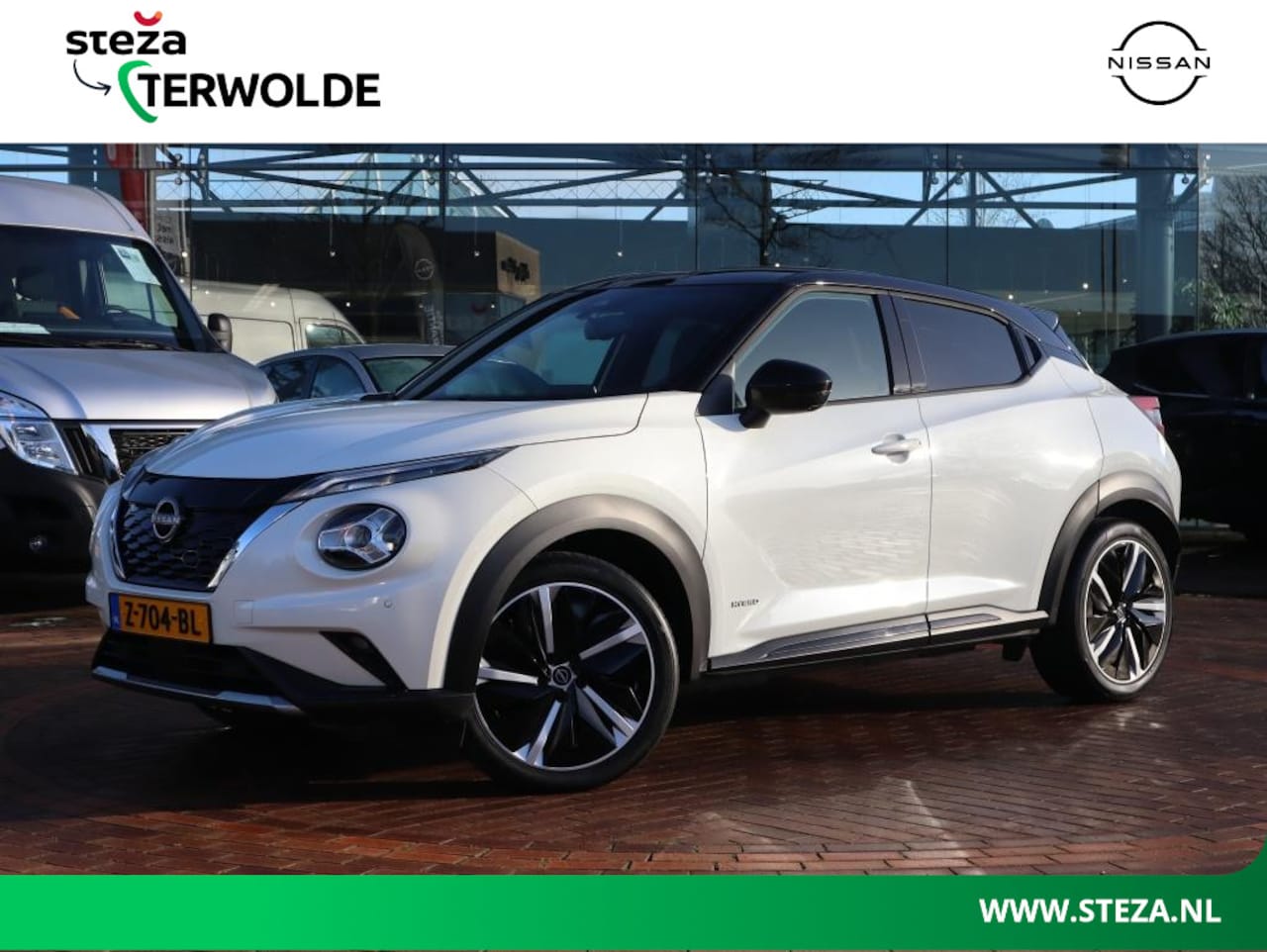 Nissan Juke - 1.6 Hybrid N-Design | Adapt. Cruise | 360 Camera | Navigatie | - AutoWereld.nl