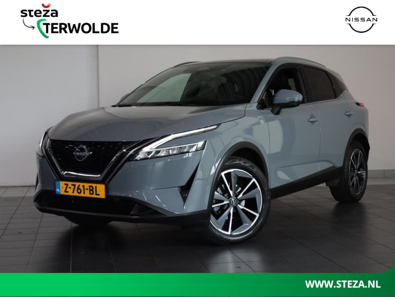 Nissan Qashqai - 1.3 MHEV Xtronic Tekna | AUTOMAAT | Panoramadak | Half leder | Head-Up | 360 Camera | - AutoWereld.nl