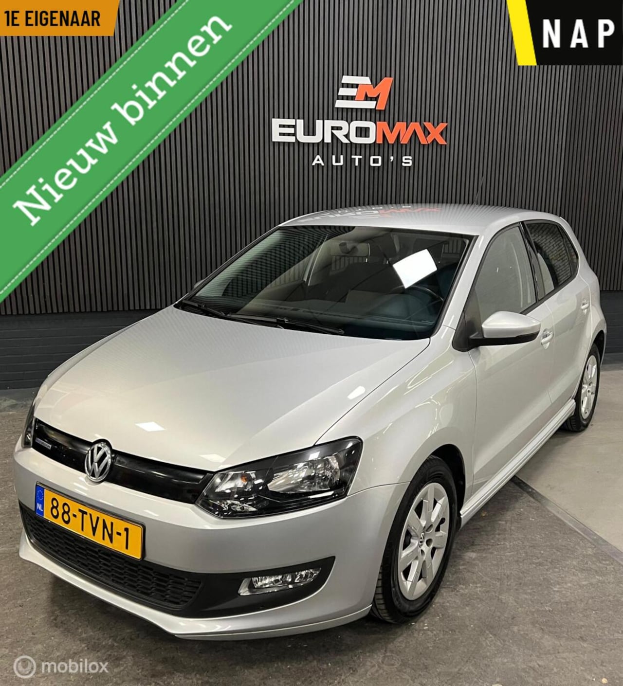 Volkswagen Polo - 1.2 TDI BlueMotion 1e Eigenaar - NAP -Airco - AutoWereld.nl