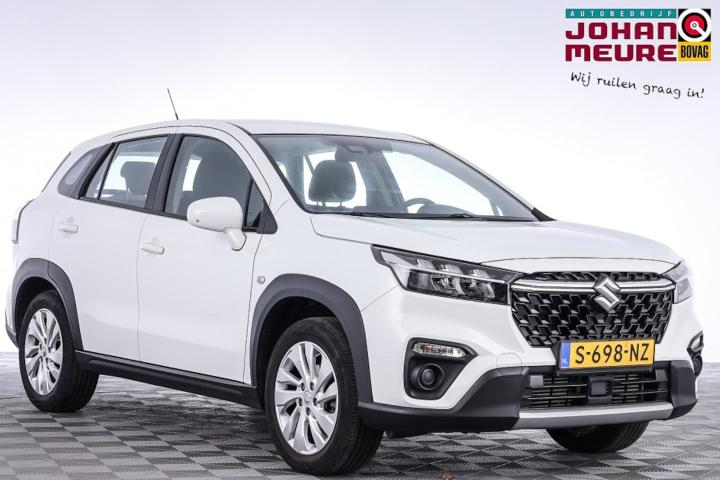 Suzuki S-Cross - 1.4 Boosterjet Comfort Smart Hybrid | NAVI | Trekhaak ✅ 1e Eigenaar - AutoWereld.nl