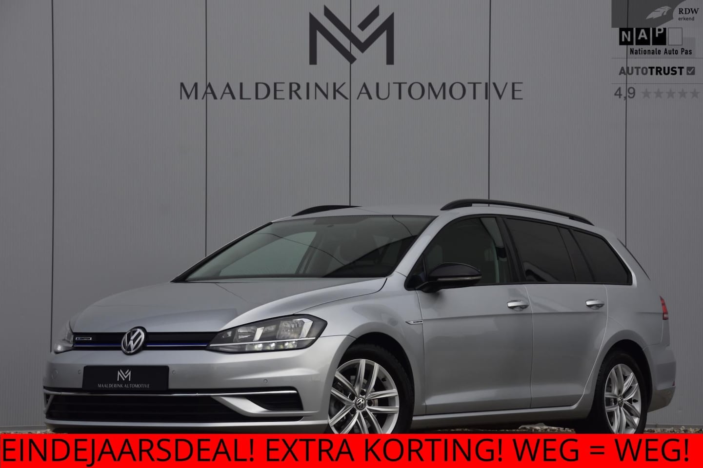 Volkswagen Golf Variant - 1.5 TSI Comfortline Navi, Stoelverwarming, Parkeersensoren, Adaptieve Cruise Control - AutoWereld.nl