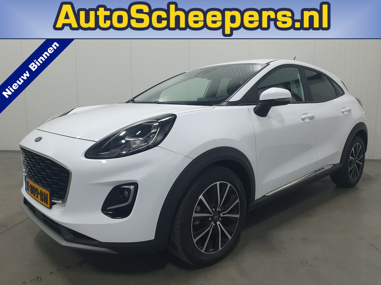 Ford Puma - 1.0 EcoBoost Hybrid Titanium NAVI/AIRCO/CRUISE/LMV - AutoWereld.nl