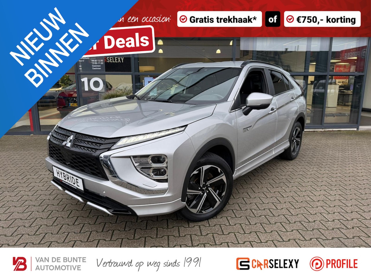 Mitsubishi Eclipse Cross - 2.4 PHEV Black Edition *Winter Pack* - AutoWereld.nl