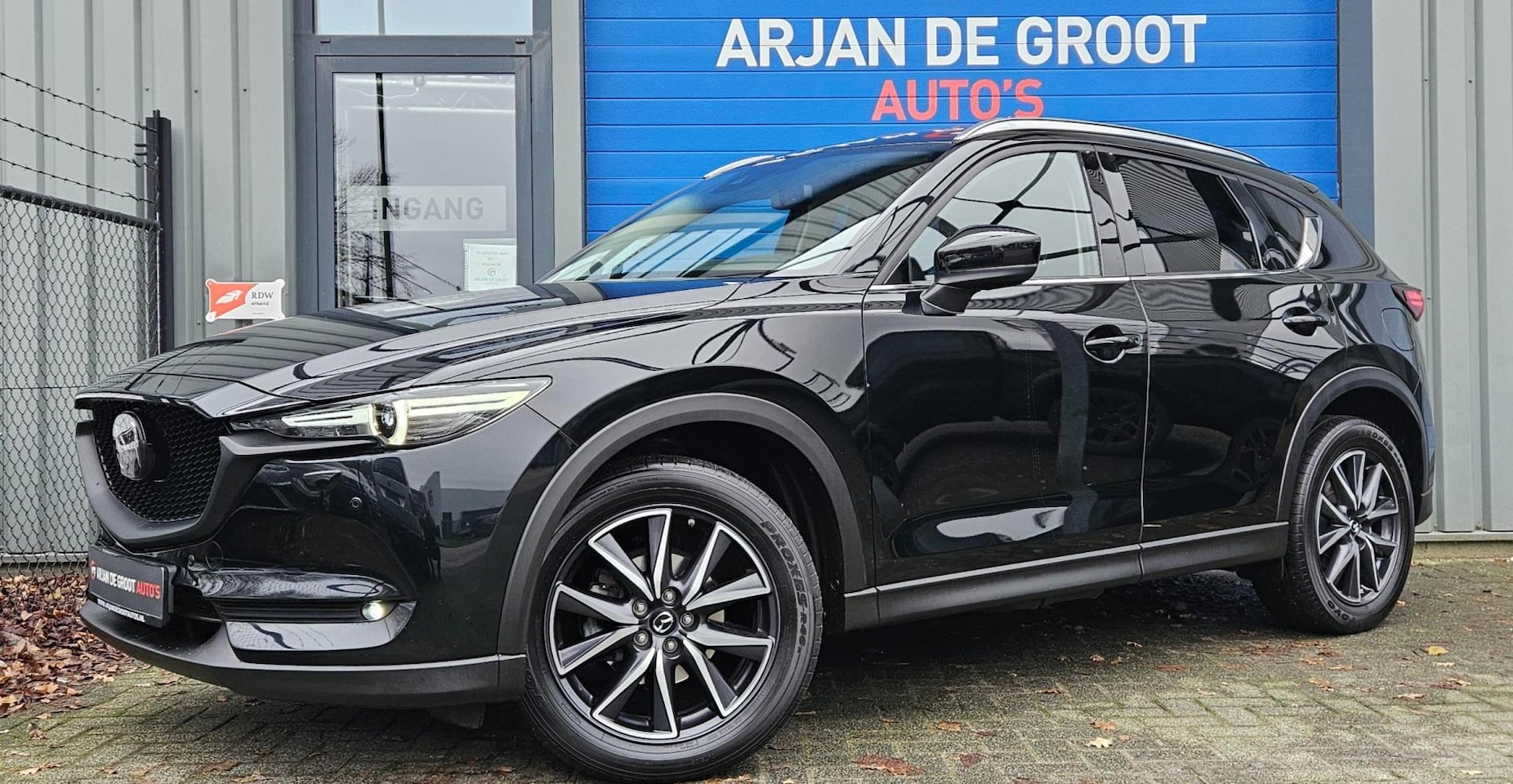 Mazda CX-5 - 2.5 SkyActiv-G 194 Full LED Keyles Schuifdak Acc Leder Trekhaak - AutoWereld.nl
