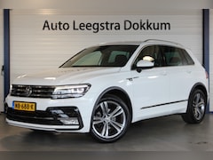 Volkswagen Tiguan - 1.4 TSI R-Line 1e eigenaar | Trekhaak | Leder | Stoelverw. | Navi | Clima | Cruise | 19" L