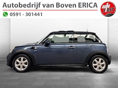 MINI One - 1.6 MINIMAL. Business Panoramdak Navigatie Airco Nap