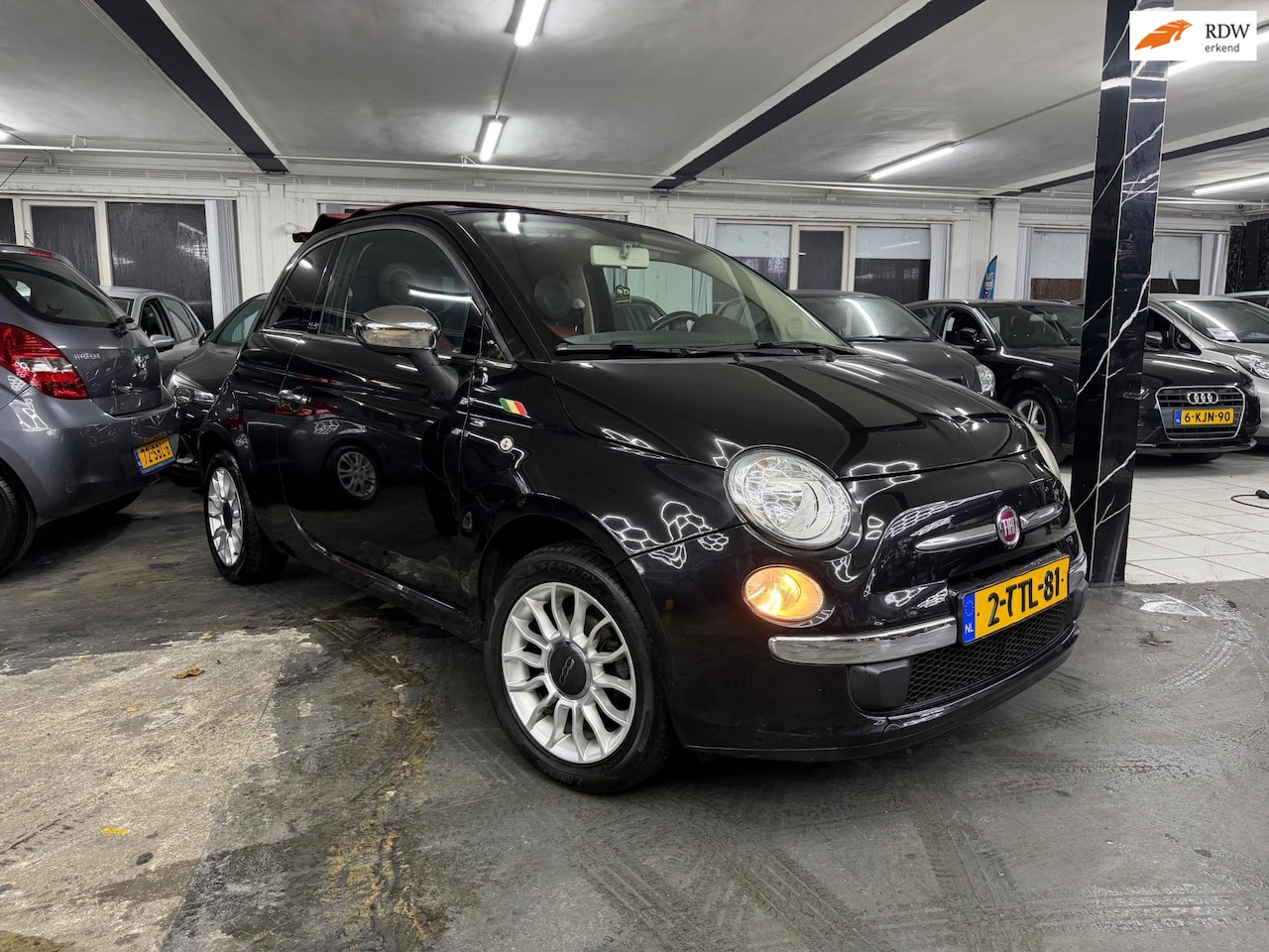 Fiat 500 C - 1.2 Lounge Airco/Cabrio - AutoWereld.nl