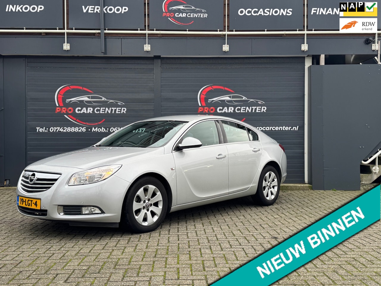 Opel Insignia - 1.6 T Edition CLIMATE|CRUISE|V-A PDC|NAVI|EL.RAMEN|NAP|LMV|APK - AutoWereld.nl