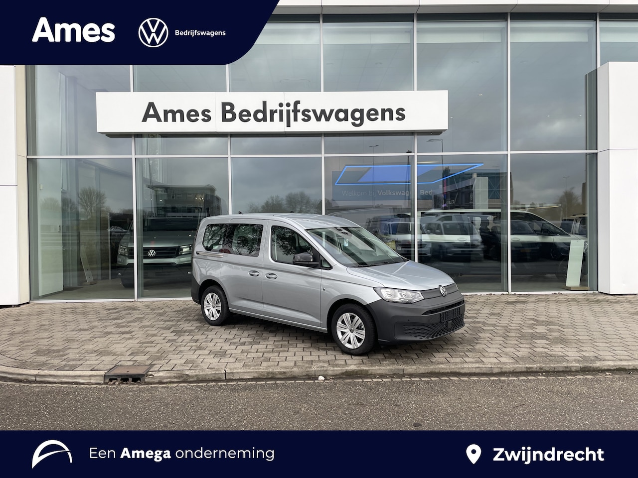 Volkswagen Caddy - Kombi 1.5 TSI 150PK DSG Hybride | app connect | trekhaak | 5 zitplaatsen | Trekhaak | App - AutoWereld.nl