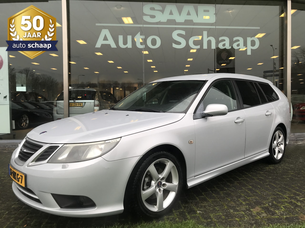 Saab 9-3 - Estate 1.8t Norden Automaat | Rijklaar incl garantie | Schuifdak Donker glas Stoelverwarmi - AutoWereld.nl