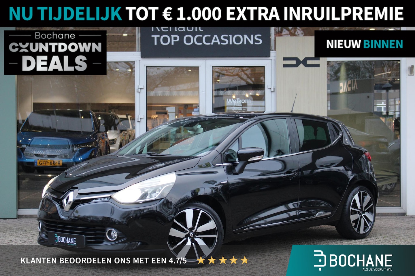 Renault Clio - 0.9 TCe Eco2 Limited | Navigatie | Cruise Control | Parkeersensoren achter - AutoWereld.nl