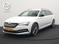 Skoda Superb Combi - 1.4 TSI iV Sportline Dealer O.H PHEV | Adaptive Cruise | Alcantara Sportstoelen Memory & V