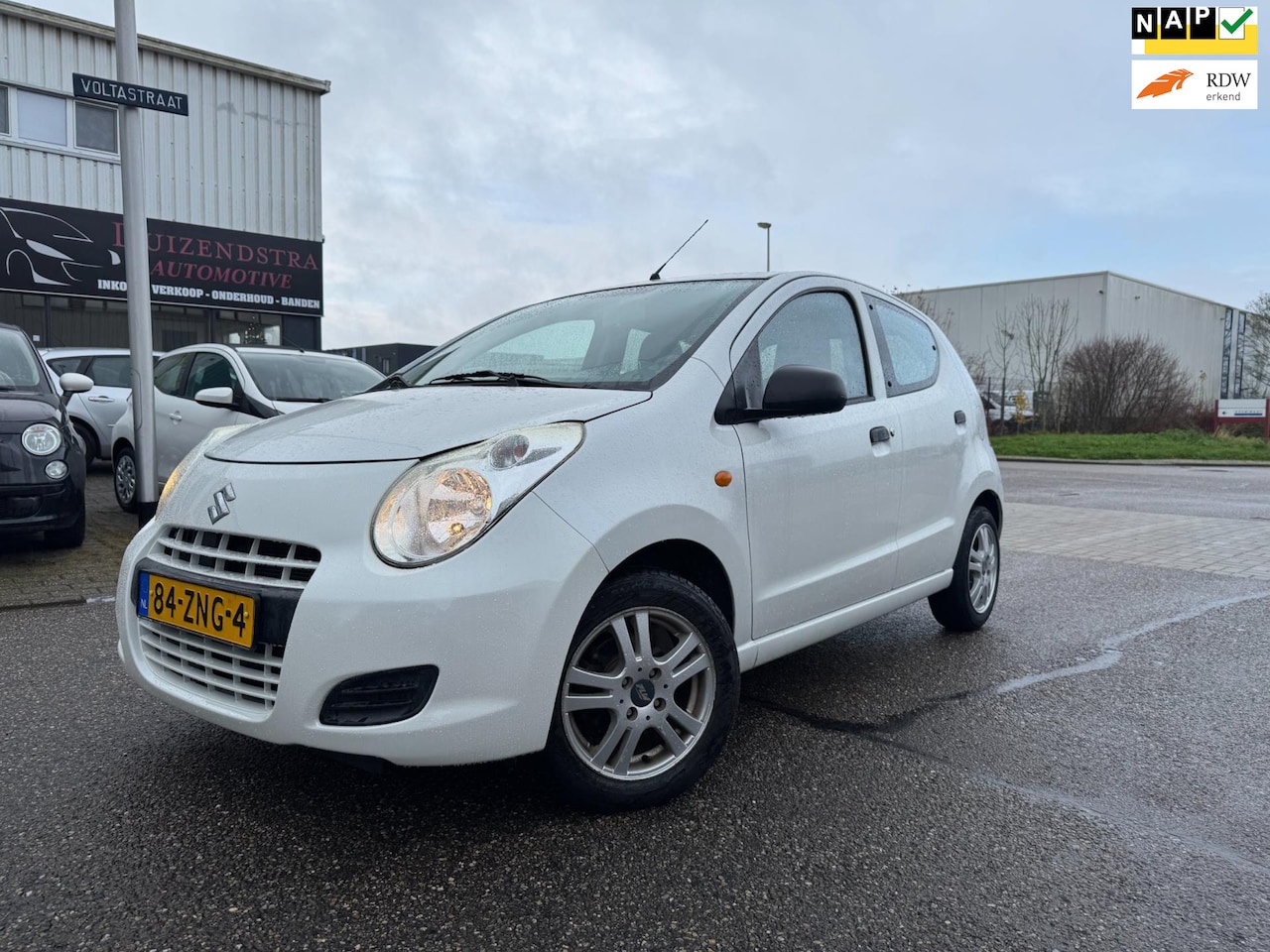 Suzuki Alto - 1.0 Comfort VVT+airco, Parelmoer Wit! - AutoWereld.nl