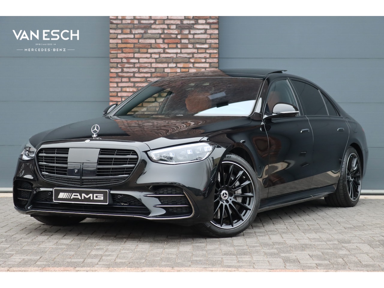 Mercedes-Benz S-klasse - 580 e 4MATIC Lang AMG Line | Airmatic | Distronic+ | Chauffeurspakket | Memory | Stoelvent - AutoWereld.nl