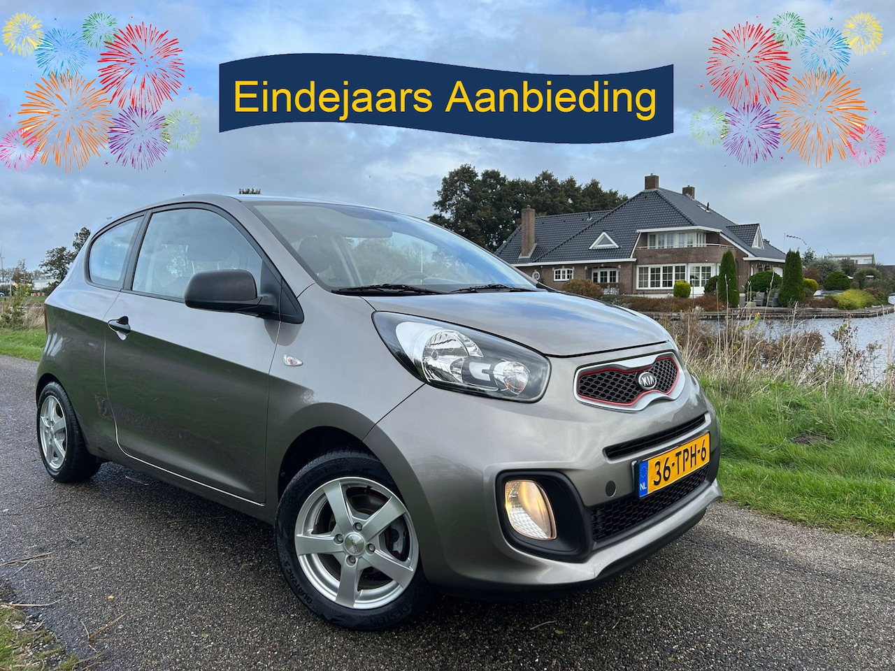 Kia Picanto - 1.2 CVVT Comfort Pack Airco / Metallic lak / Nieuwe APK - AutoWereld.nl