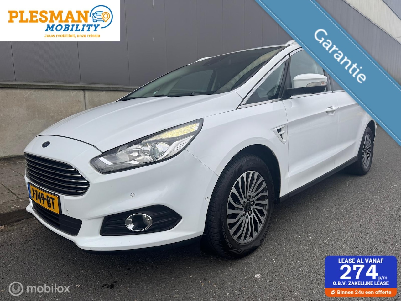 Ford S-Max - 1.5 Titanium 7P * Onderhouden * Nwe Distributie * - AutoWereld.nl