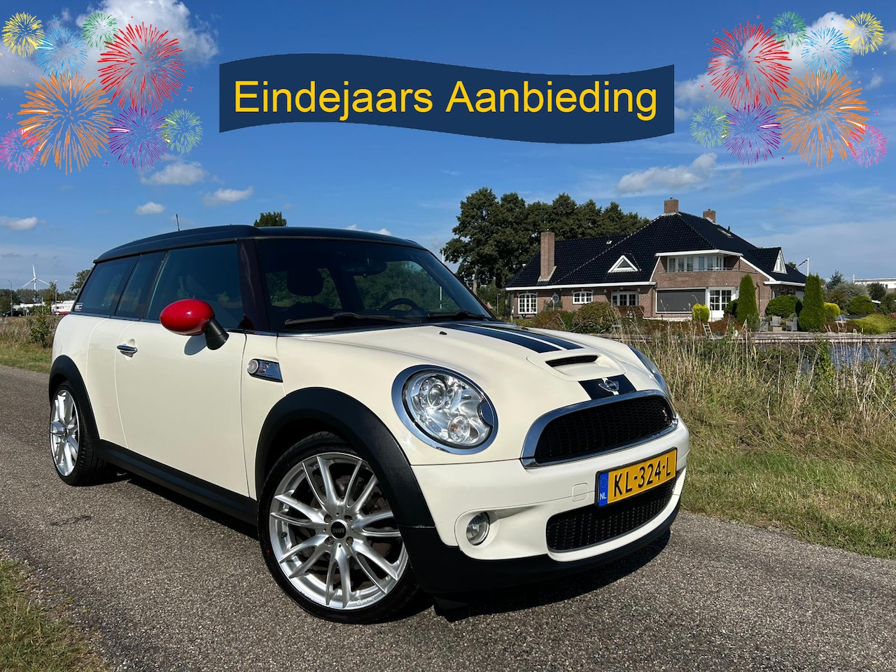 MINI Clubman - Mini 1.6 Cooper S 175 PK Half leer / Xenon / Stoelverwarming / Topstaat! - AutoWereld.nl